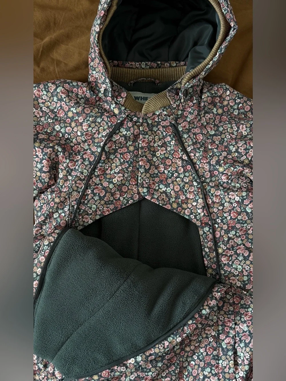 Wheat Toddler Snowsuit